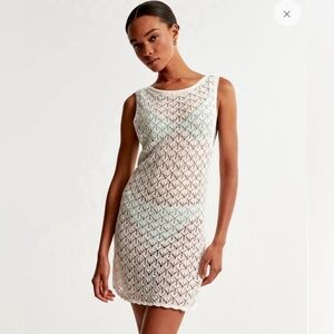 Abercrombie & Fitch Crochet Style Cover-up - Medium